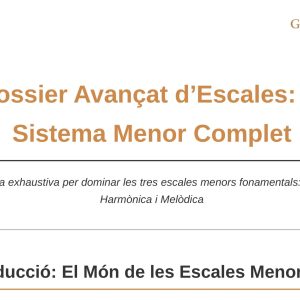Escales menors - Guia definitiva